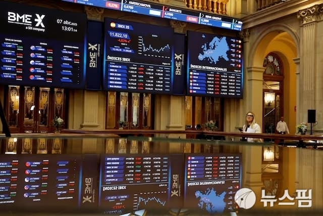 ECB 금리 인상·유가 급등에 유럽증시 하락