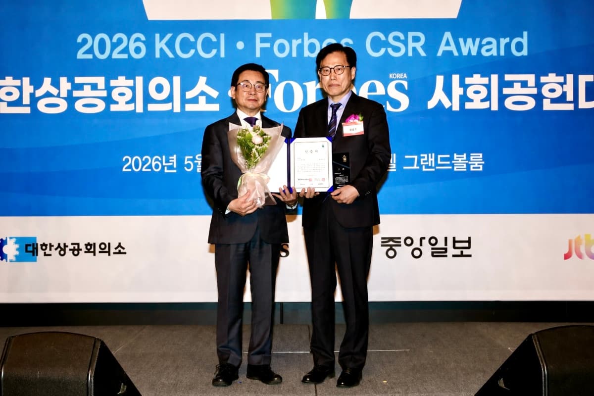 코윈테크, 로봇 자동화 ESG 성과로 대상 수상