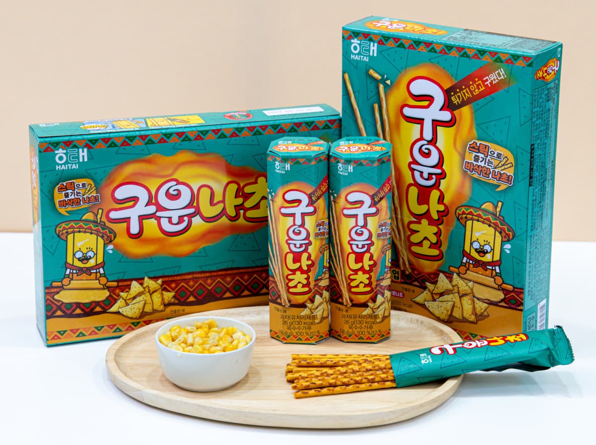 해태제과, 구운스틱 노하우로 신제품 출시