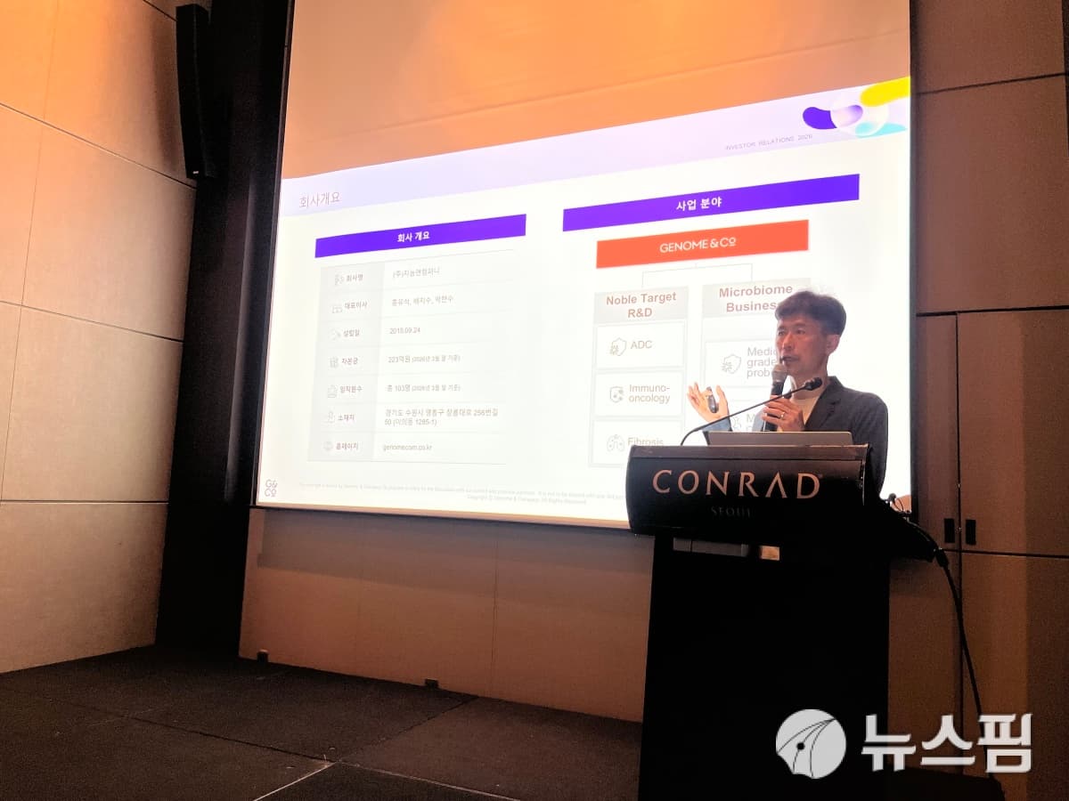지놈앤컴퍼니, 신규 ADC 개발로 연내 기술이전 추진