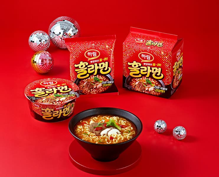 하림, 하와이 인기 '훌라면' 국내 출시