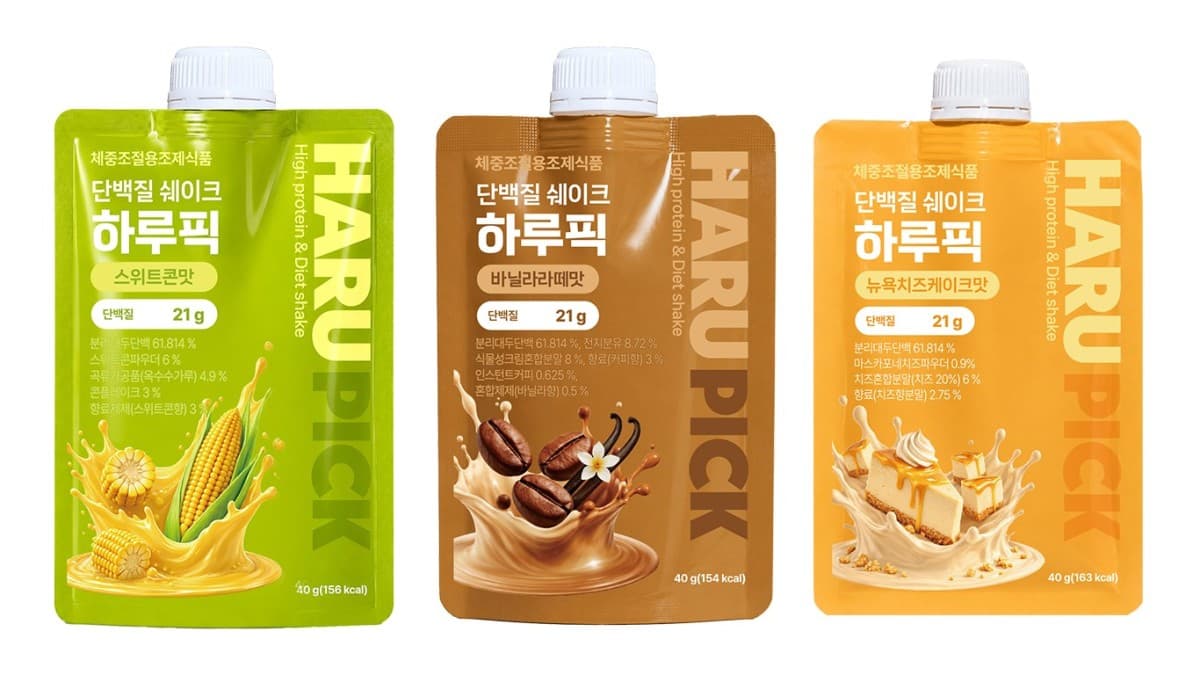 삼진제약, 단백질 쉐이크 하루픽 GS25 단독 출시