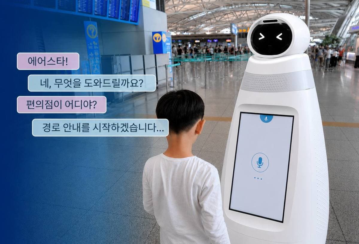 셀바스AI, 인천공항 로봇에 AI 음성 탑재