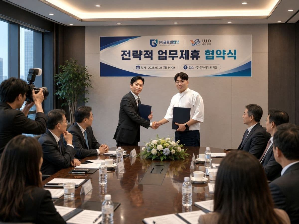 유아이디, 글로벌탑넷과 AI 데이터센터 신소재 개발 협력