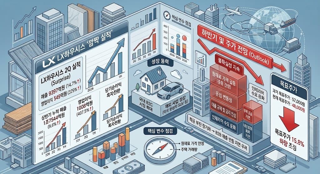 LX하우시스, 2Q 영업이익 329% 급증