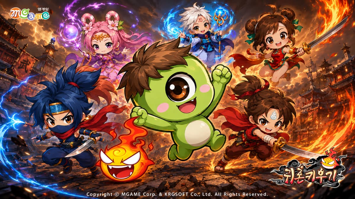 엠게임, 무협 RPG '귀혼키우기' 사전예약 시작