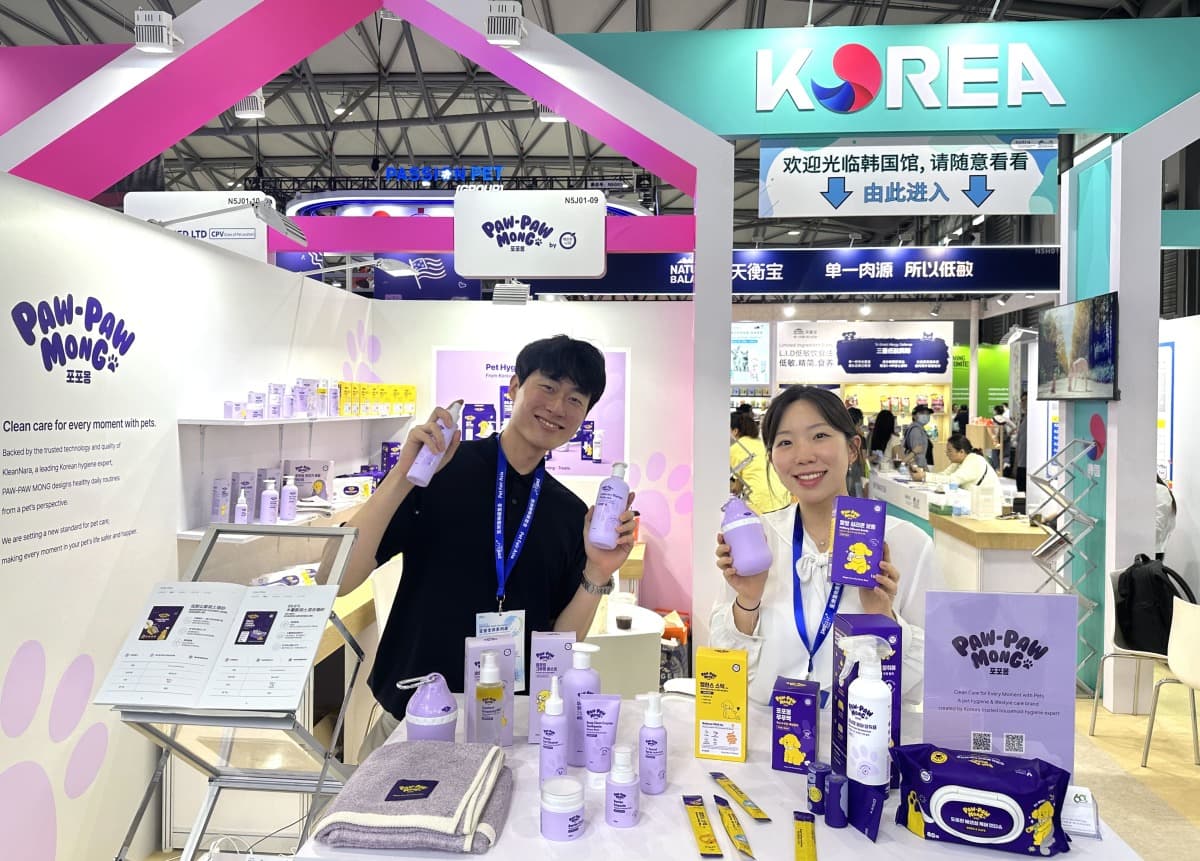 포포몽, 상하이 펫페어 참가로 수출 확대