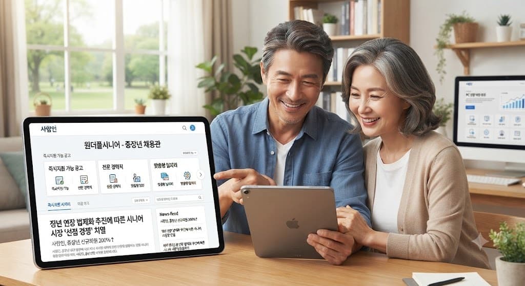 채용 플랫폼, 시니어 시장 선점 경쟁