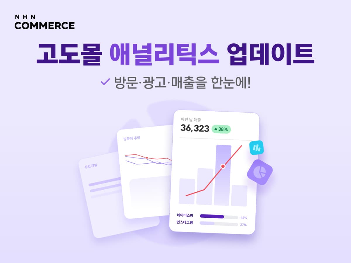 NHN커머스, 고도몰 데이터 분석 기능 강화
