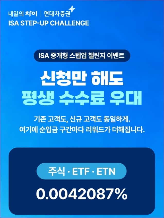 현대차증권, ISA·IRP 연말 이벤트 진행