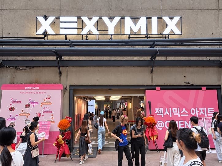 젝시믹스, 청두 체험형 팝업으로 중국 공략