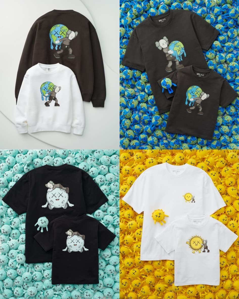 유니클로, 카우스 협업 'KAWS 유니버스' 출시