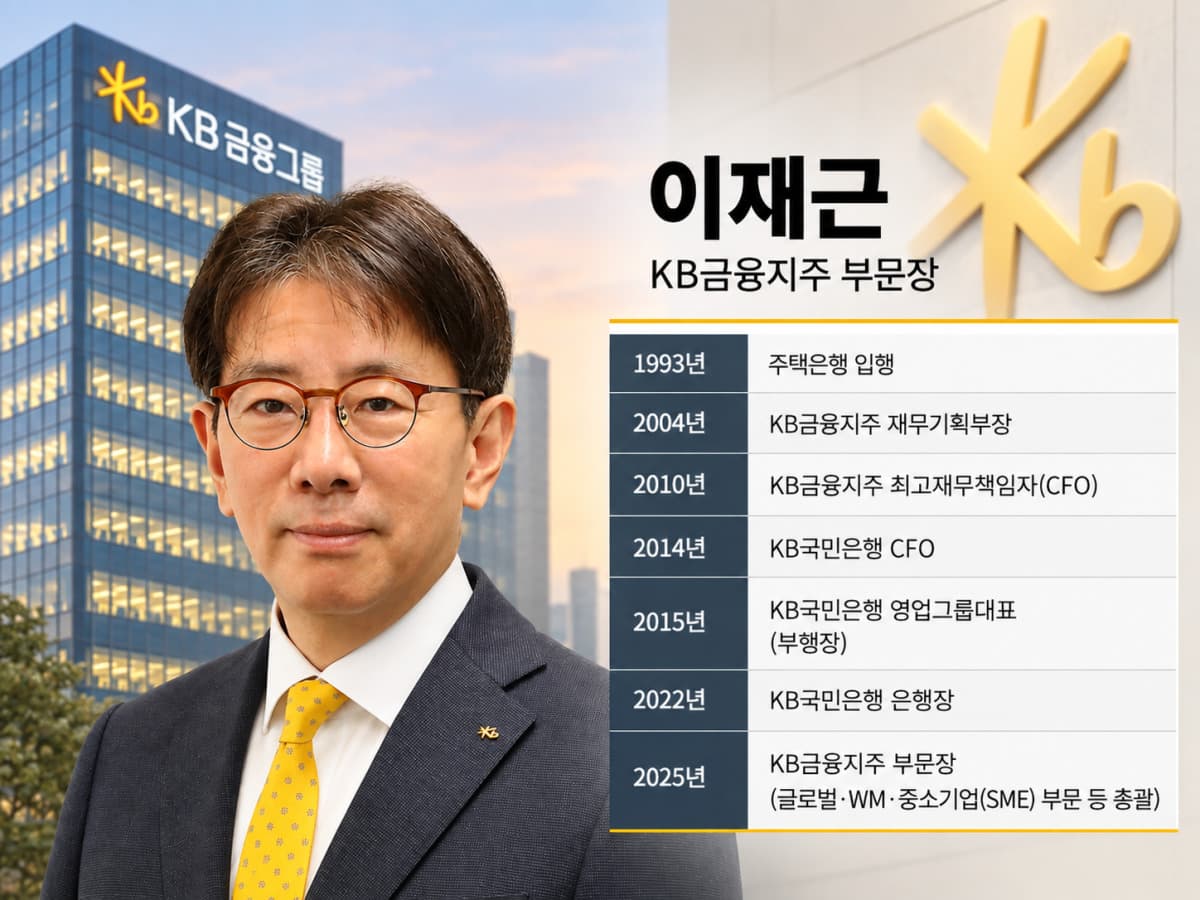 KB금융, 이재근 신임 회장 체제 출범