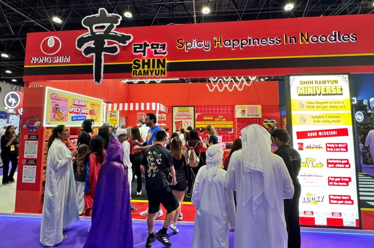 농심, UAE 코믹콘서 신라면 홍보