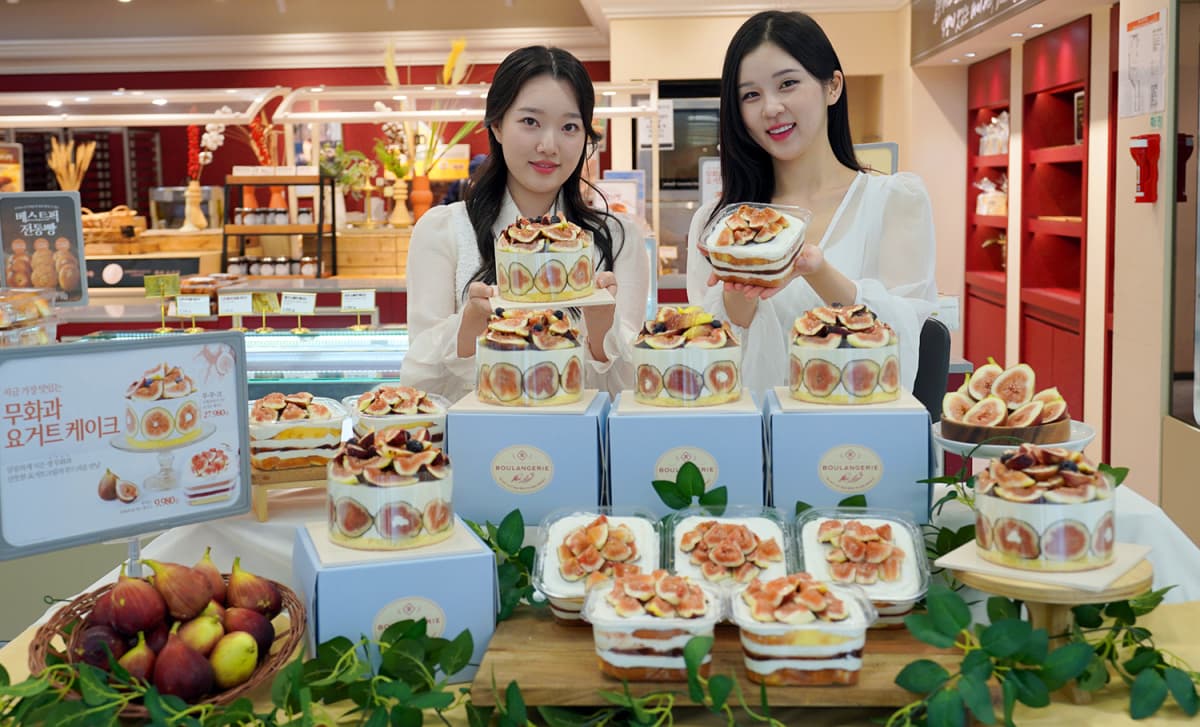 신세계푸드, 가을 무화과 케이크 3종 출시