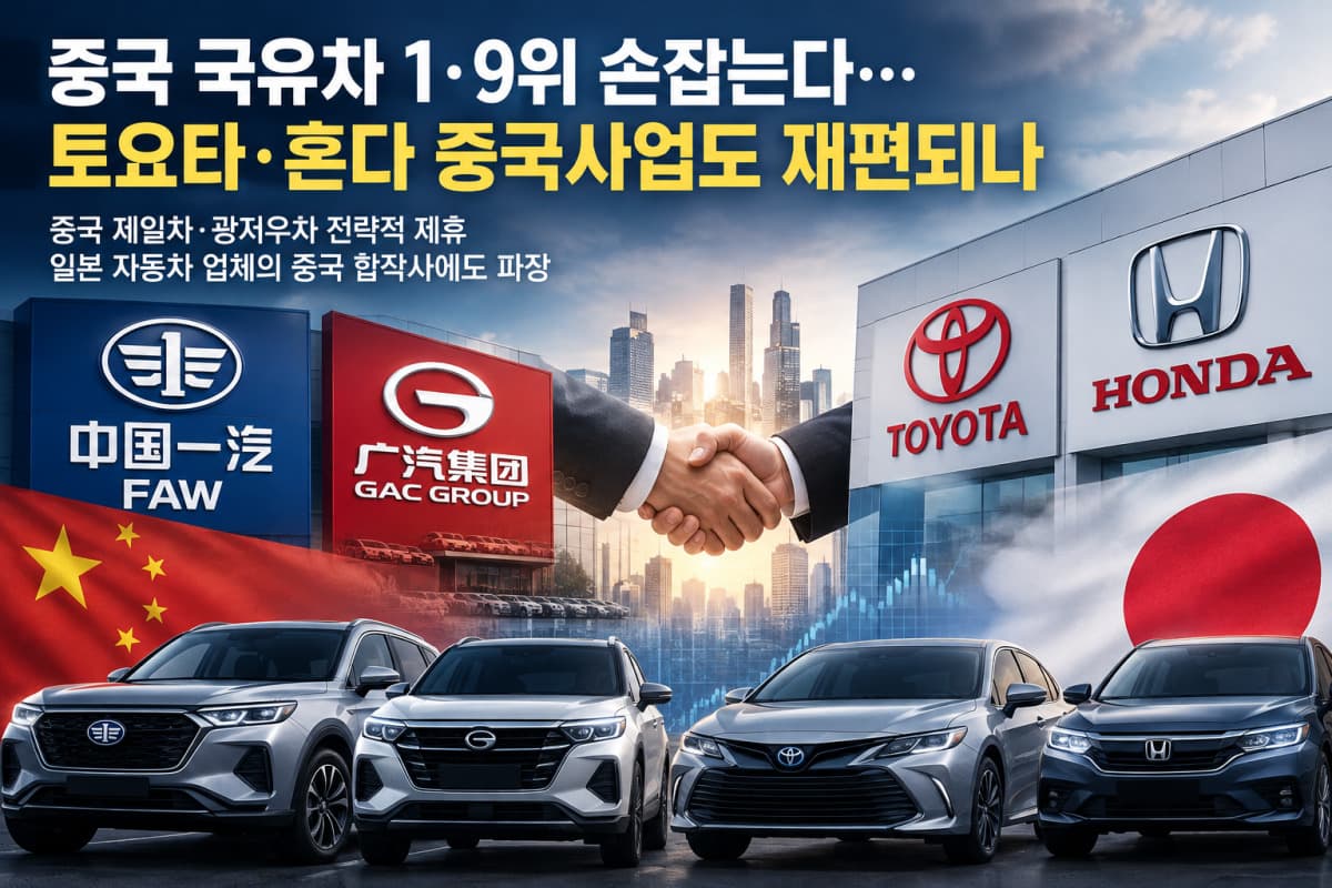 디이·광저우 제휴, 일본차 중국사업 재편 우려
