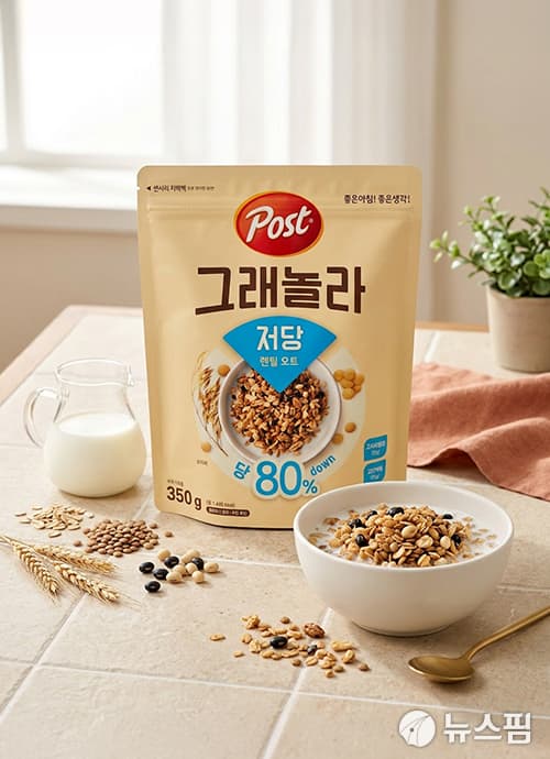 동서식품, 포스트 그래놀라 제로슈거 확대