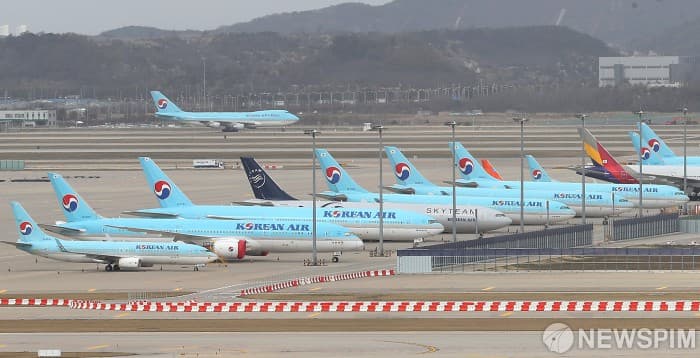 유가 105달러에 항공주 동반 약세