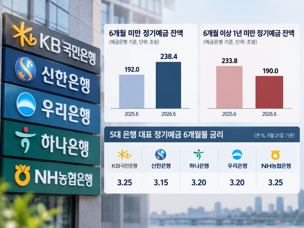 시중은행, 단기예금 재유치에 정기예금 금리 3.5%대 인상