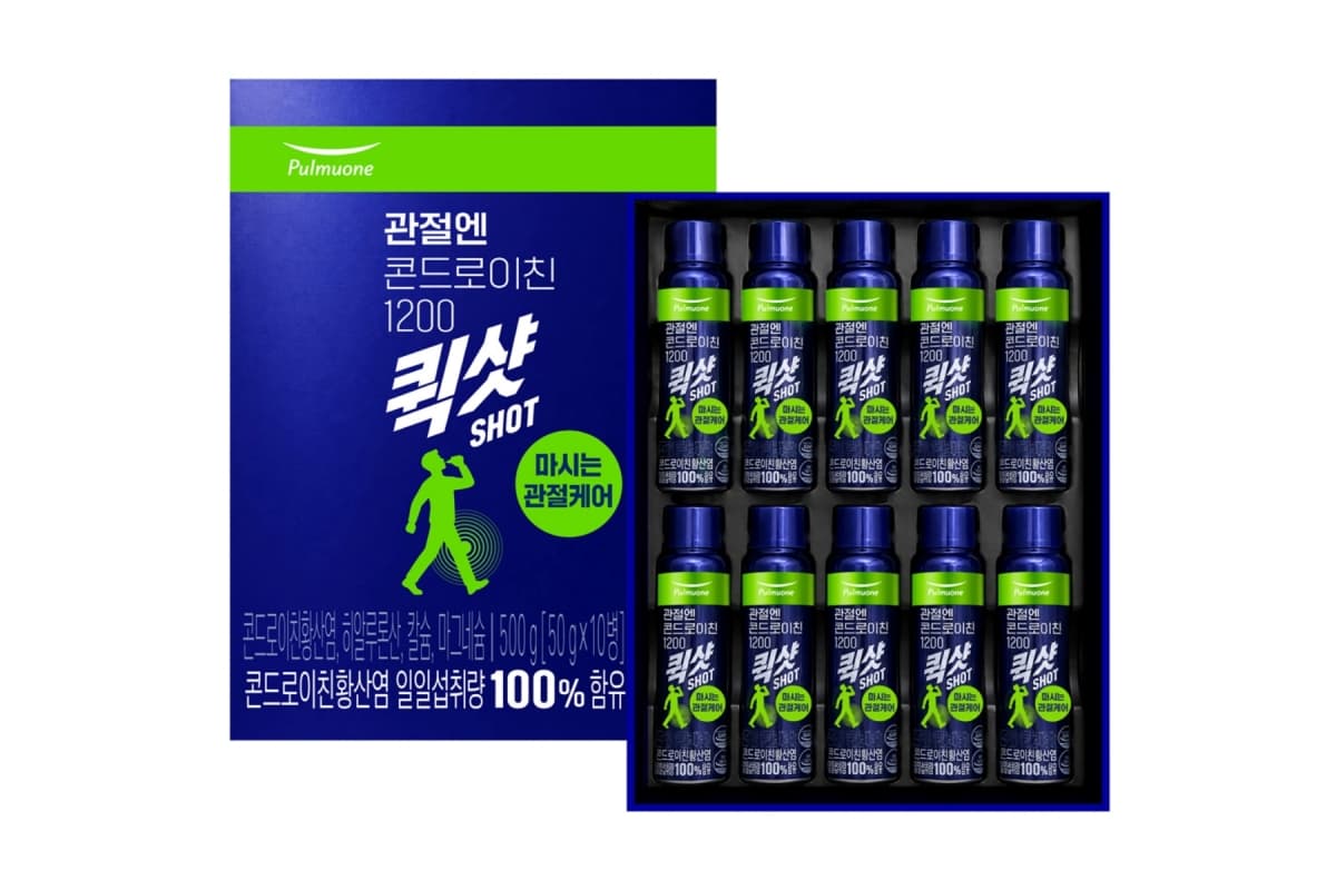 풀무원헬스케어, 액상형 콘드로이친 1200 퀵샷 출시