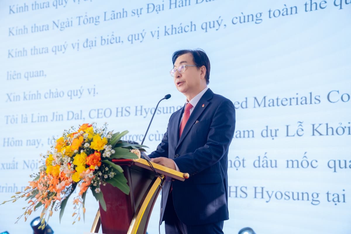 HS효성첨단소재, 베트남에 1억달러 카펫공장 착공