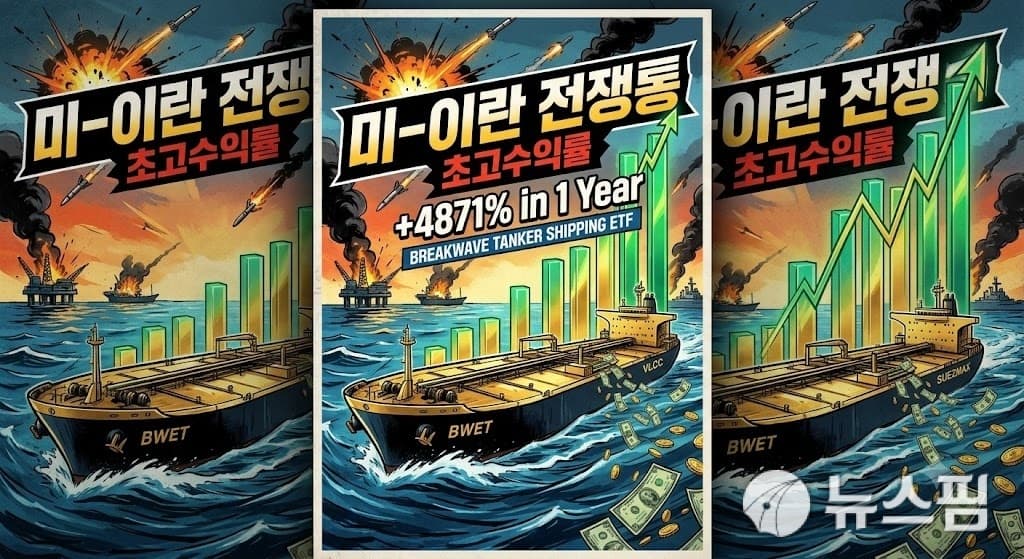 BWET, 미-이란 전쟁에 4871% 급등
