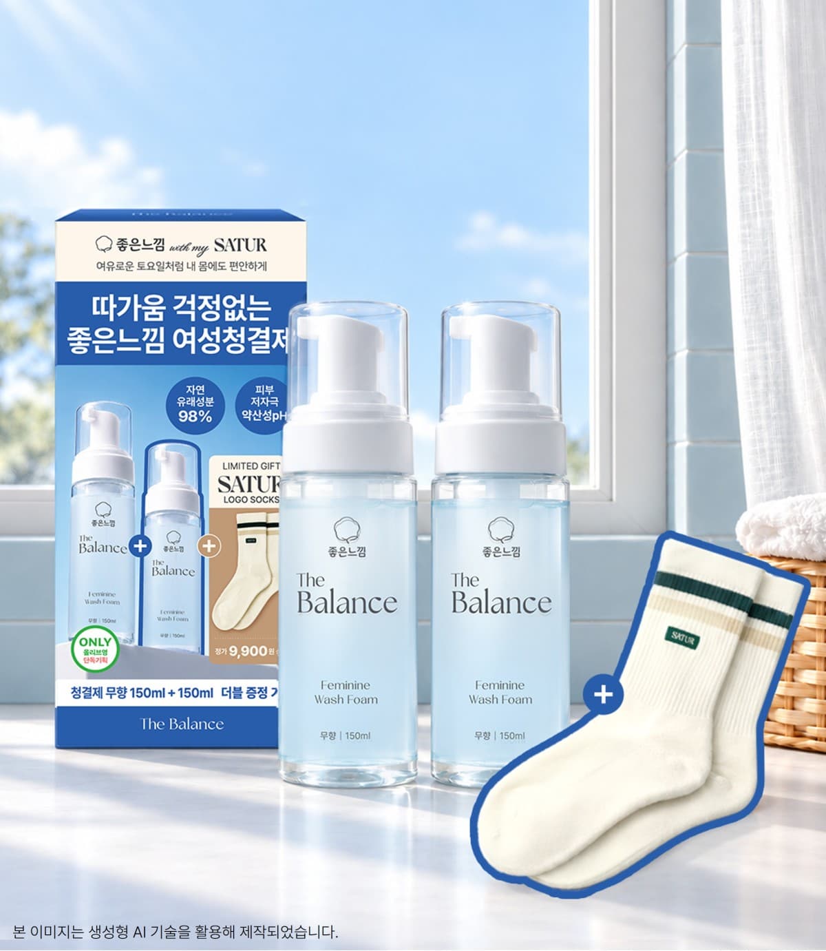 유한킴벌리, 세터 협업 여성청결제 기획세트 출시
