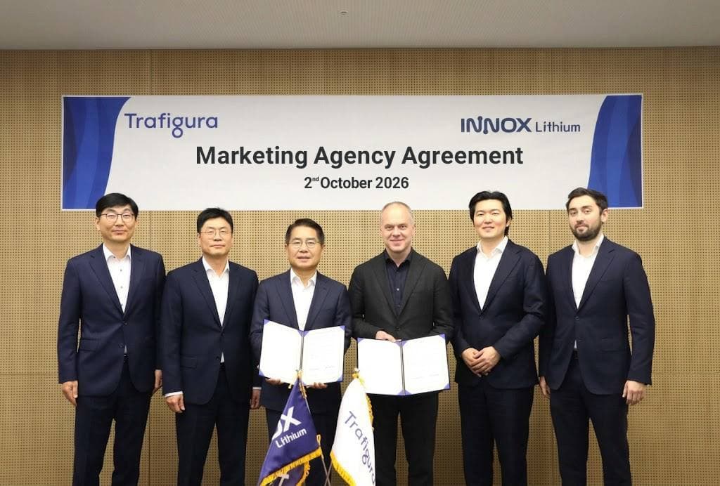 이녹스리튬, 트라피구라와 수산화리튬 장기 공급 계약