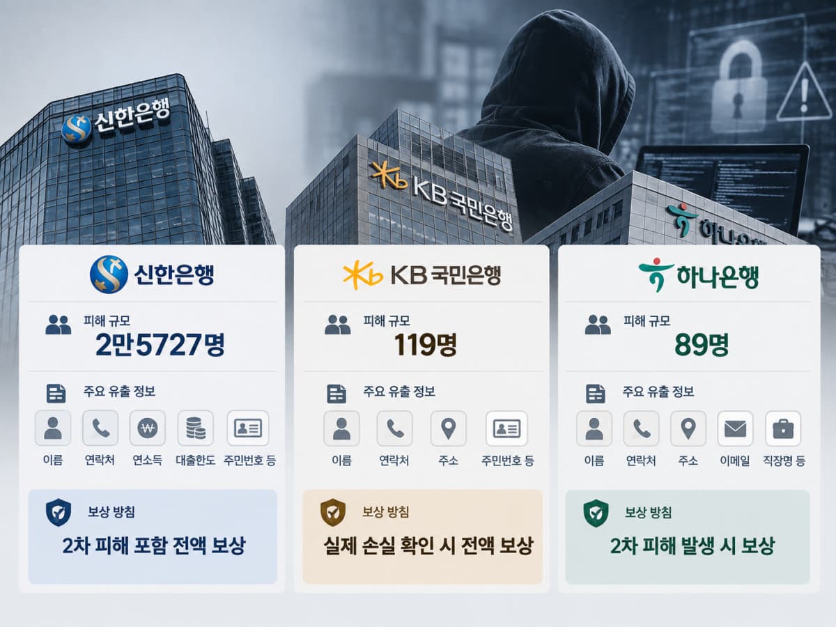 AI 해킹 뚫린 은행권, 전액 보상 기준 미정
