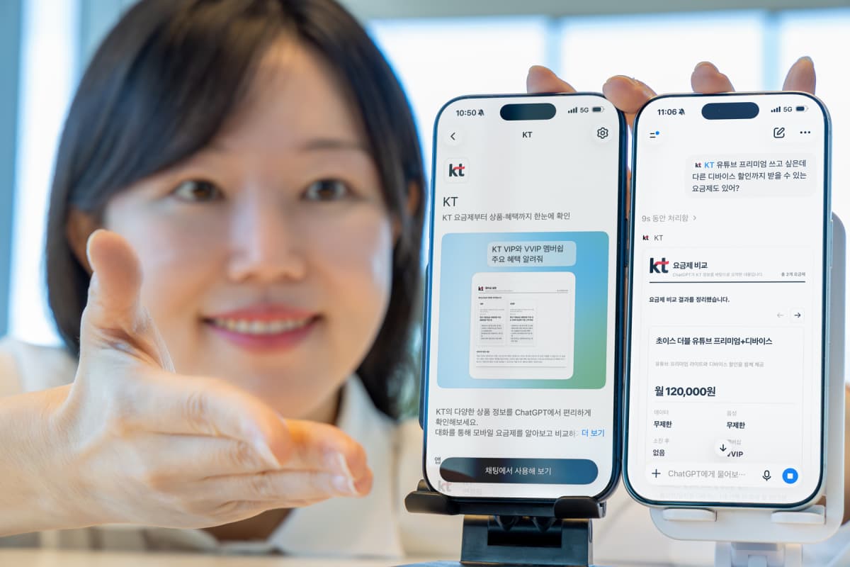 KT·LGU+, 챗GPT 상품정보 플러그인 출시