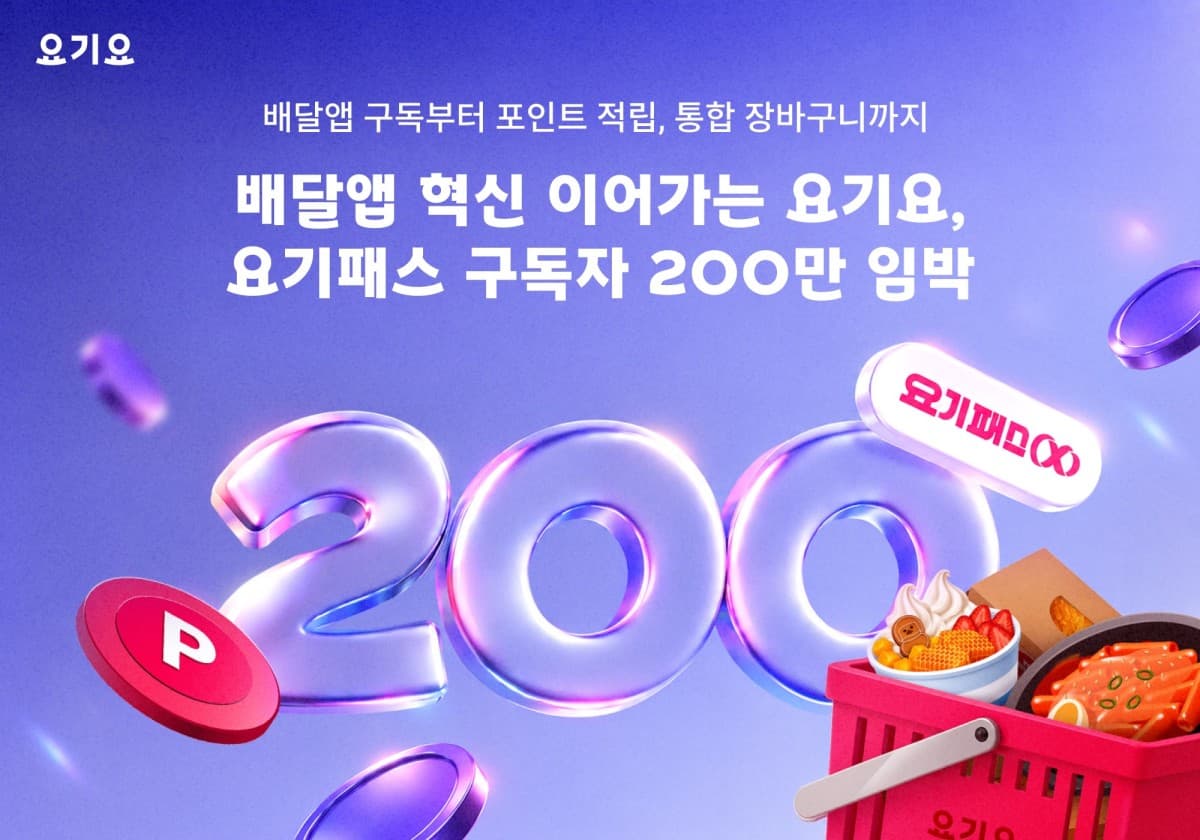 요기요, 포인트 사용 주문 비중 36%로 급증