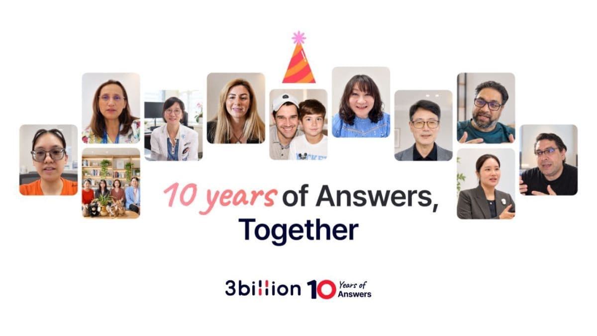 쓰리빌리언, 창립 10주년 기념 캠페인 진행