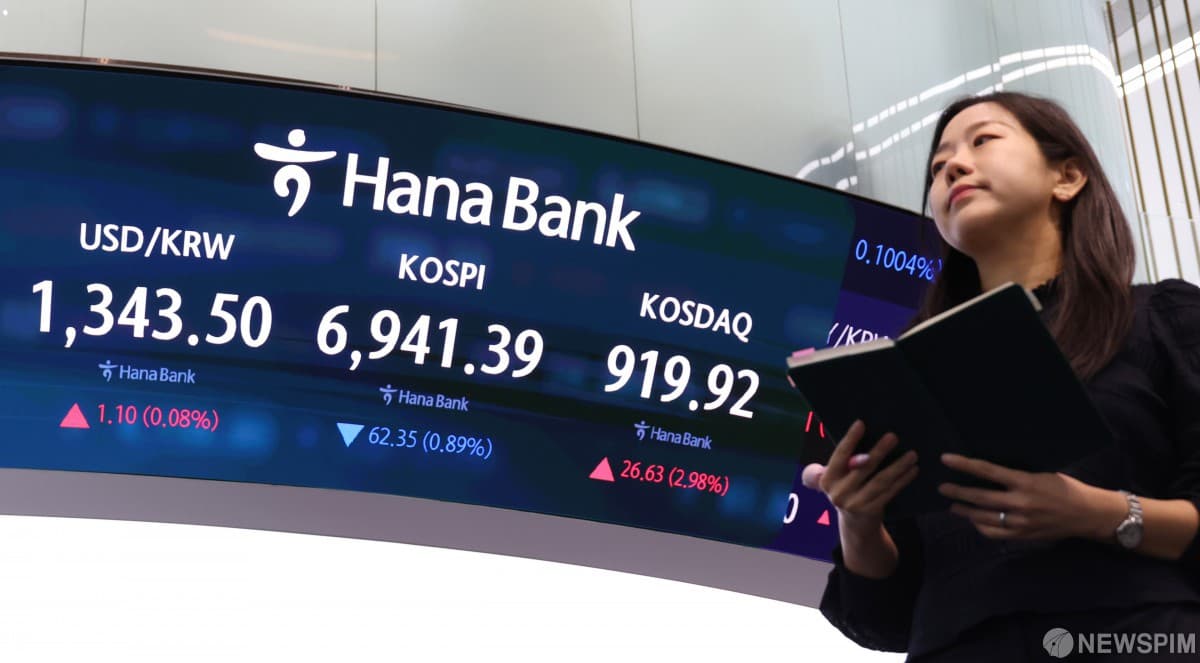 코스피 2.62% 하락에 반도체 ETF 반등