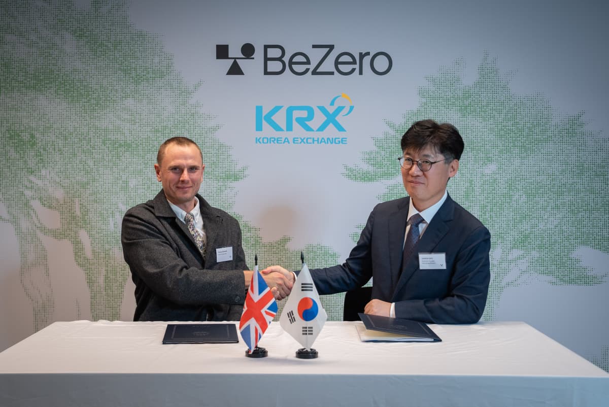 한국거래소, BeZero와 탄소크레딧 신뢰도 제고 협약