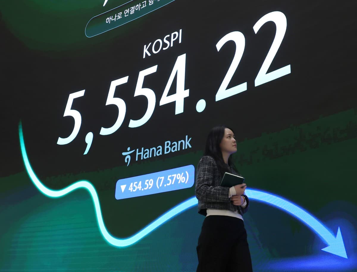 반도체주 급락에 레버리지 ETF 22%대 하락