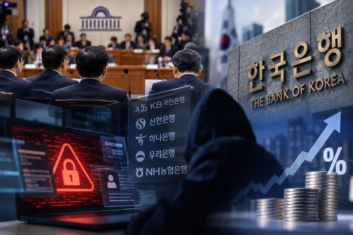 5대 은행장, 해킹 국감 증인 출석 예정