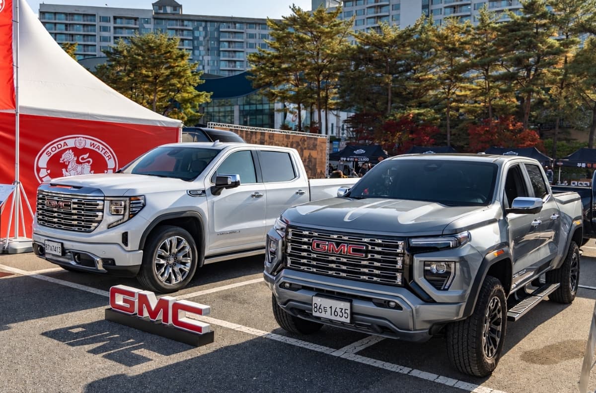 GMC, 호그 랠리·고아웃캠프서 4개 차종 전시