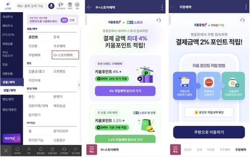 키움증권, 네이버 스토어 구매 시 최대 4% 적립
