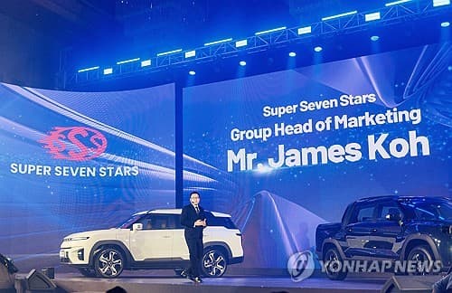 KG모빌리티, 미얀마 SSS그룹과 1천대 수출