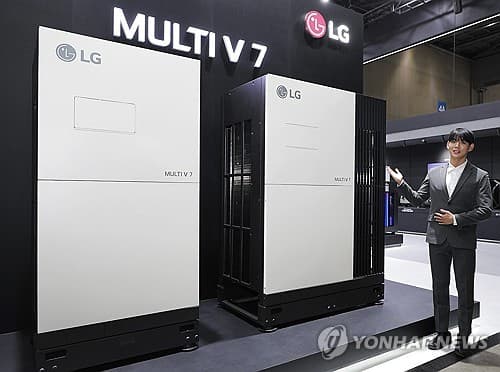 LG전자, AI 시스템에어컨 '멀티 브이 7' 공개