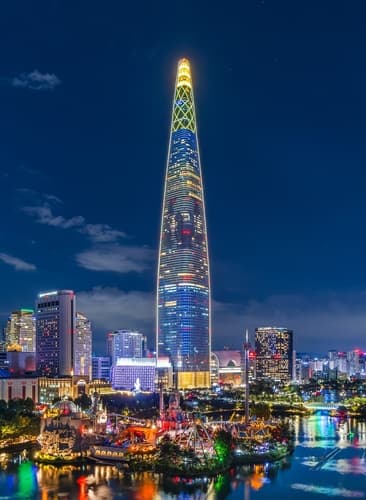 롯데월드타워, 추석 달토끼 미디어파사드