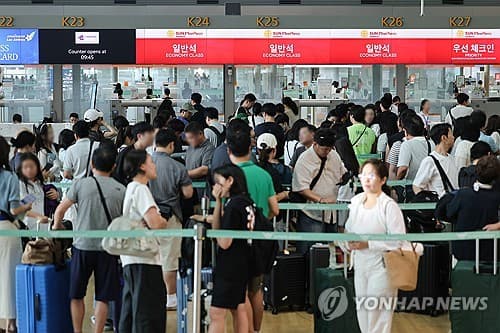 국제선 여객 9.8% 증가, 일본·중국 노선 주도