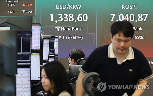 코스피, 오픈AI 효과로 7천선 회복