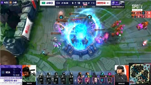 한국 LoL, 사우디 꺾고 대만과 아시안게임 결승전