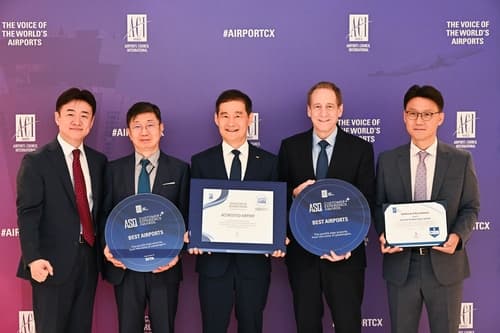 인천공항, 세계 최초 5년 연속 최고 서비스 인증