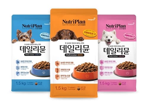 동원F&B, 반려견 기능성 사료 3종 출시