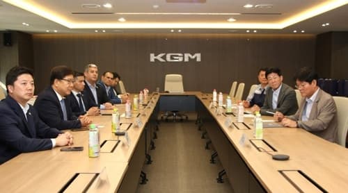 KGM, 파라과이 차관단 공장 방문