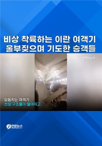 이란 여객기, 엔진 이상으로 회항