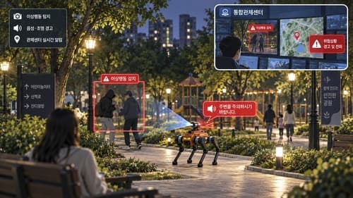 천안시, 전국 최초 4족 보행 순찰 로봇 도입