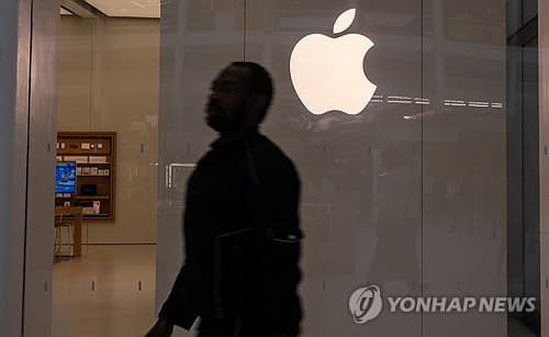 폴더블 생산 지연 우려에 애플 주가 하락